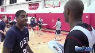 Irving vs Bryant Basketball Smack Talk