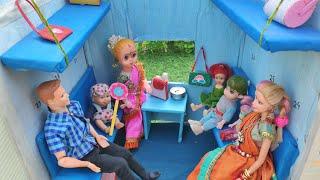 Barbie Doll All Day Routine In Indian VillageRadha Ki Kahani Part -166Barbie Doll Bedtime Story