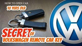  How to open door of a VW Volkswagen if your vehicle battery is flat or the remote isnt working