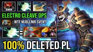 NEW 7.37C OP META Mjollnir + Great Cleave 100% Hard Counter Offlane PL Brutal Carry Sven Dota 2