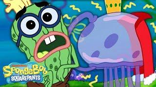 King Jellyfish ATTACKS ️ Im Your Biggest Fanatic ft. Kevin C. Cucumber  SpongeBob