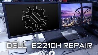 Dell E2210Hc LCD Monitor Repair Freezes or No Power