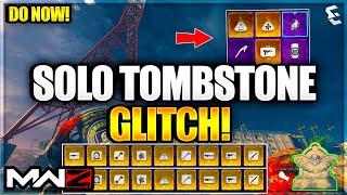 *EASY* SOLO TOMBSTONE GLITCH & DUPLICATION GLITCH AFTER PATCH SEASON 6 -MW3 Zombies GLITCH