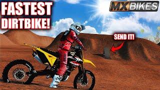 RIDING THE FASTEST DIRTBIKE IN MXBIKES HISTORY