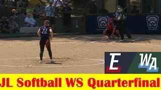 Indiana PA vs Kirkland WA Softball Highlights 2024 Junior League World Series Quarterfinal