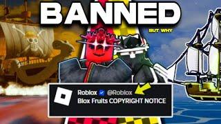 Why Blox Fruits is Getting Copyrighted Roblox
