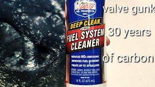 intake valve cleaning after 30 years lucas deep clean