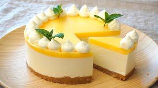 LEMON CHEESECAKE - NO BAKE  cakeshare