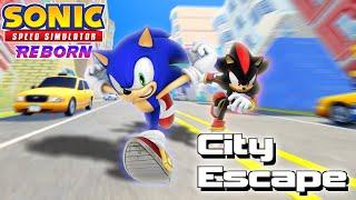 Sonic Speed Simulator Reborn - City Escape And Race Mode