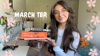 ASMR 5 books on my March TBR️‍🩹