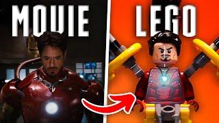 Making Iron Man Suit Up But in LEGO