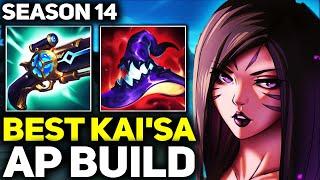 RANK 1 BEST KAISA IN THE WORLD AP BUILD GAMEPLAY  Season 14 League of Legends