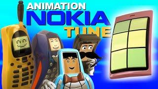 The Evolution of Nokia Tune  A Evolução do Nokia Tune  Nokia Tune Animation