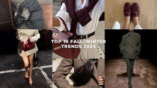 10 Hottest Fall Fashion Trends 2024  Must-Haves & Outfit Ideas