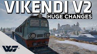 VIKENDI V2 - MAP REVIEW & EXTREME TRAIN CRASH DEMONSTRATION - PUBG