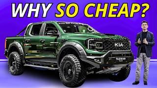 The Most POWERFULL Pickup Truck? NEW 2025 Kia Tasman UNVEILED