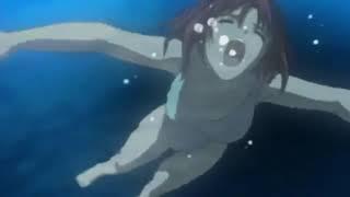 Anime girl Drowning