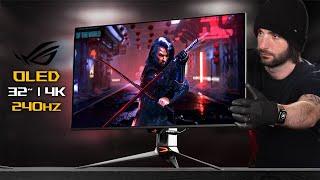 THIS is on Another Level...  ASUS ROG Swift PG32UCDM  32 4K OLED 240Hz Gaming Monitor