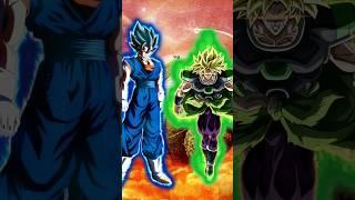 Who is Stronger  Blue Vegito vs Broly #short  #dbs  #oozaru  #shorts  #subscribe #animewar