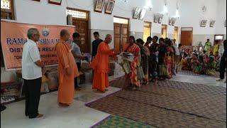 Distress Relief Service at Malda Ramakrishna Mission