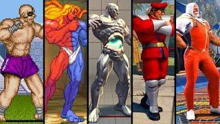Street Fighter All Bosses 1987-2024