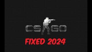 CSGO 2013 + CSGO Legacy CRASHING FIX 2024