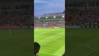  Путін — х*йло співають латвійські фанати на матчі Латвія - Туреччина