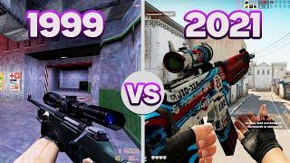 Counter Strike games Evolution 1999 to 2021  Game play