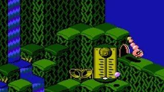 Snake Rattle n Roll NES Playthrough - NintendoComplete