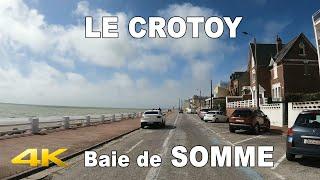   Le Crotoy  Baie de somme  promenade Jules Noiret  4K