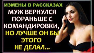 По возвращении из командировки муж застал жену в объятиях сантехника. Истории измен. Аудиорассказ