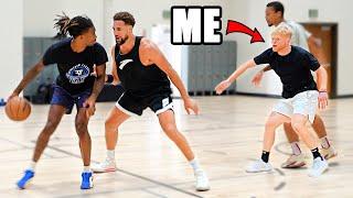 Me & Klay Thompson Play 2v2 Basketball