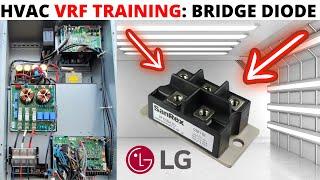HVAC Training How To Check Bridge DiodeBridge Rectifier For VRF HVAC Systems LG VRF Training