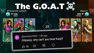 The G.O.A.T of Arena Can i defeat him this time ? kaoJi vs odyssey  Shadow Fight 4 Arena