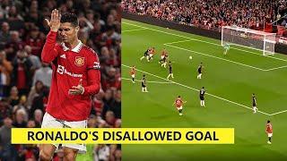 Man United Fans Sad Reaction to Ronaldos Disallowed Goal & Free-Kick vs Real Sociedad