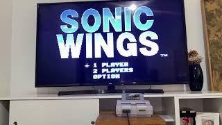 JOGO SUPER NINTENDO SONIC WINGS