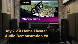 7.2.4 Home Theater Audio Demonstration #8  Dolby Atmos On Any Sunday The Next Chapter  Sport