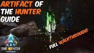 Artifact of the Hunter  The Center Pearl Cave Guide  FULL WALKTHROUGH  ARK Survival Ascended