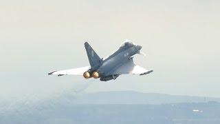 Incredible Eurofighter Typhoon Performance Takeoff