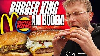 EKEL-SKANDAL um BURGER KING Wie SCHLECHT sind sie WIRKLICH? - B KING vs MC DONALDS