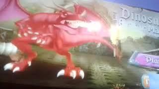 Funny red dragon animation