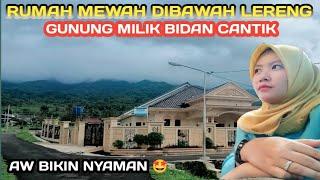 Potret Rumah Mewah Milik Bidan Cantik Yang Diapit Oleh 2 Gunung Ciremai & Gunung Bitung