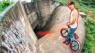 Dropping Into A Giant Underground Empty Reservoir