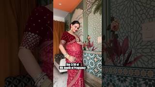 Saree instagram  rurustores …Day 330 of 9th month of Pregnancy#pregnancy #3rdtrimester #9thmonth