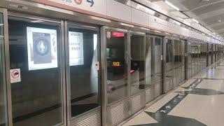 香港 Hong Kong MTR SP1900 D343D344 ride from 柯士甸 Austin → 尖東 East Tsim Sha Tsui