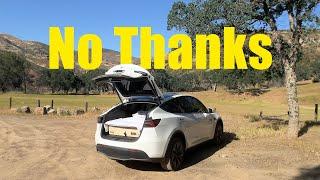 Tesla Van Life - Camp Mode?