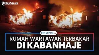 Rumah Wartawan Terbakar di Kabanjahe Sumut Satu Keluarga Tewas