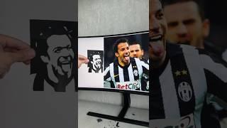 Juventus Legend Del Piero Papercut 