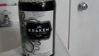 Hougly Booze Review The Kraken Black Spiced Rum.