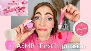 ASMR Tingly First Impression „It‘s Bubble Gum Fun“ Essence  unbezahlte Werbung